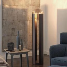 Wandlamp Led Moderne Cilindrische Glazen Lampenkap Vloer Slaapkamer Nachtkastje El Woonkamer Woondecoratie Sofa Hoek