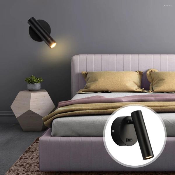 Lámpara de pared Lámpara de foco direccional moderna LED: Foco de techo para vestíbulo interior Tocador de sala de estar