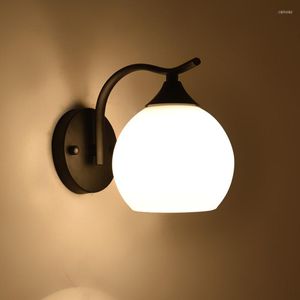 Wandlamp Led Nacht Lezen Naast Bedlampjes Thuis Trappen Vintage Loft Blaker Glazen Bal E27 Decoratie