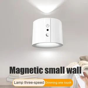 Lampe murale LED CONCE RÉCODICATION RÉCORME MONTENNE 3 COULEUR TEMPÉRATION DE COULEUR LEMIN MAGNÉTIQUE 360 ° RATATE