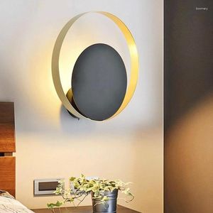 Applique murale Led Simple, moderne et créative, éclairage décoratif d'intérieur, pour salle de projet El, chambre à coucher, lampes de chevet pour la maison