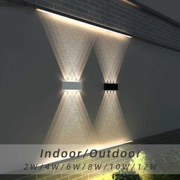 Wandlamp LED-wandlamp Buiten Waterdicht IP65 Binnenwandlamp 4W6W 8W 10W Tuinverlichting Aluminium Slaapkamer Woonkamer Trap Verlichting