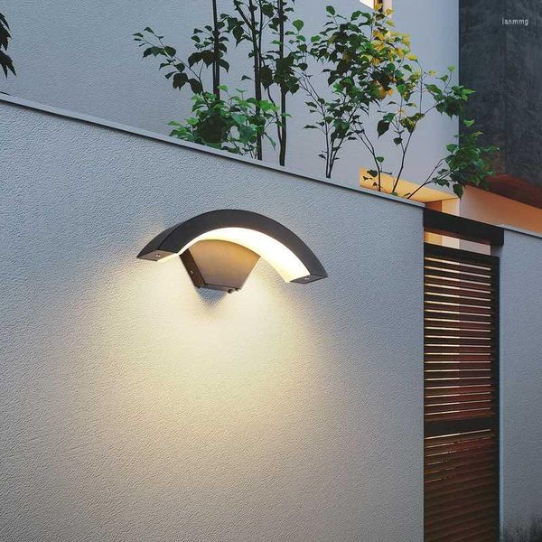 Lampe murale Lumière étanche IP65 Aluminium 18W 24W 30W 36W 85-265V PATH LED Street Porch For Outdoor Lightingwall