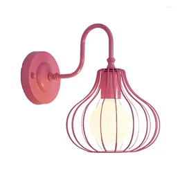 Wall Lamp Loft American Vintage Industrial Wind Personality Birdcage Style Licht binnenshuis Appartement El
