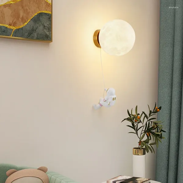 Lámpara de pared Apliques largos Lámparas de lectura para espejo Dormitorio Luz LED Vidrio