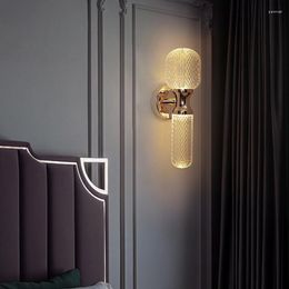 Applique de luxe moderne chambre chevet Simple salon fond créatif couloir étude Led intérieur maison luminaire