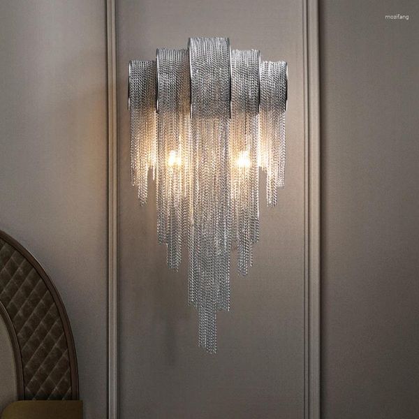 Lampe murale luxe luxuelle Lumière de beauté salon salon salon décoration escalier alle LED Nordic Bedroom Deside Vanity Lights