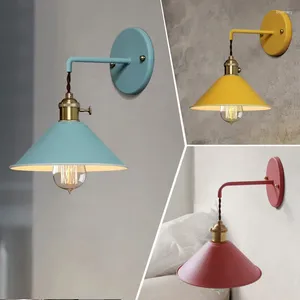 Wandlamp Macaron Lampen Eenvoudig Modern Slaapkamer Nachtkastje Interieur Schansen Bank Achtergrond Kast Ingang Armatuur