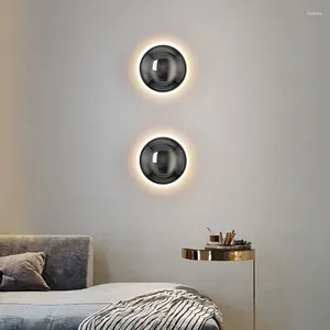 Wall Lamp Master Slaapkamer Bed Lights For Living Room Aisle Creatieve achtergrond Luxe LED Indoor verlichting Decoratie SCONCES