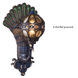 Wall Lamp Mirror voorkant LED Courtyard Aisle Outdoor Waterdicht balkon Retro villa lampen