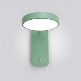 Wall Lamp Modern Art Deco Project el armaturen Home Indoor Light met schakelaar LED Kinderen Porch Lighting Luminarias