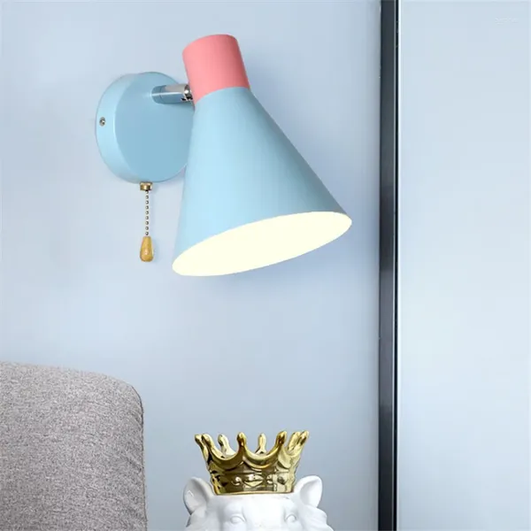 Lampe murale moderne Lumières pour enfants nordiques chambre créative d'approchs