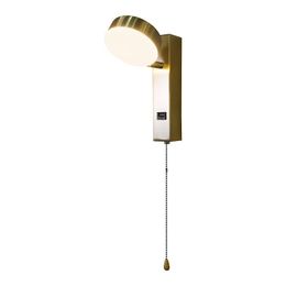 Muurlamp Modern messing met USB -oplaad acrylschaduw Noordse creatieve oogbescherming LED dimable SCONCE -druppel