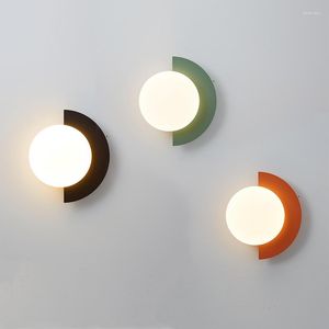 Applique murale moderne plafond maison intérieur lumière LED colorée pour salon/chambre à coucher décor luminaire