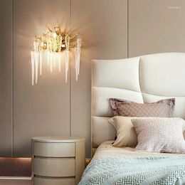 Wandlamp Moderne kristallen lampen voor woonkamer slaapkamer bedroom bed interieur led light siconces home decor decoratie