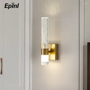 Wandlamp modern goud kristallen lichten bed voor slaapkamer woonkamer huisdecoratie led sconce badkamer binnen armaturen