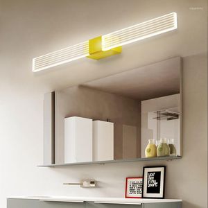 Applique moderne LED acrylique salon fond lumière nordique salle de bain coiffeuse miroir luminaire