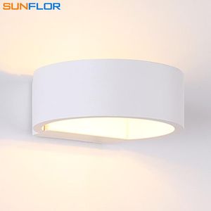 Wandlamp Moderne LED Aluminium Ndoor Stair Licht Armatuur Nachtkastje Woonkamer ZOFT OP DOWN HALLWAY Lampada Sconces