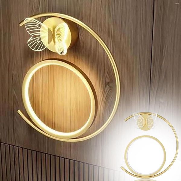 Lámpara de pared LED moderna para dormitorio, decoración de cabecera, candelabro para sala de estar, luces de protección ocular para toda la casa para el hogar