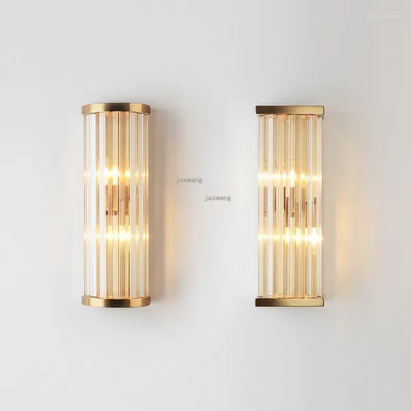 Applique moderne LED chambre décoration intérieure cristal lumière Restaurant vêtements boutique appliques luminaires