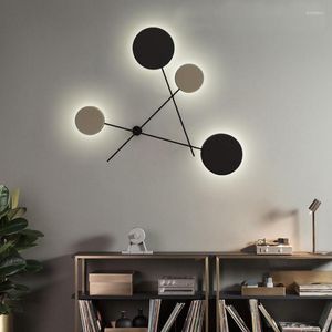 Wall Lamp Modern Led Black Indoor SCONCE LUMINIRE MIROR Koplampen voor woonkamer badkamer Decor Bar Light WA038