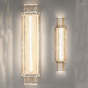 Wandlamp Modern LED Crystal Noords Loft Licht voor slaapkamer Bedtrap Trap Badkamer SCONCE MIDROOR INDERDEL