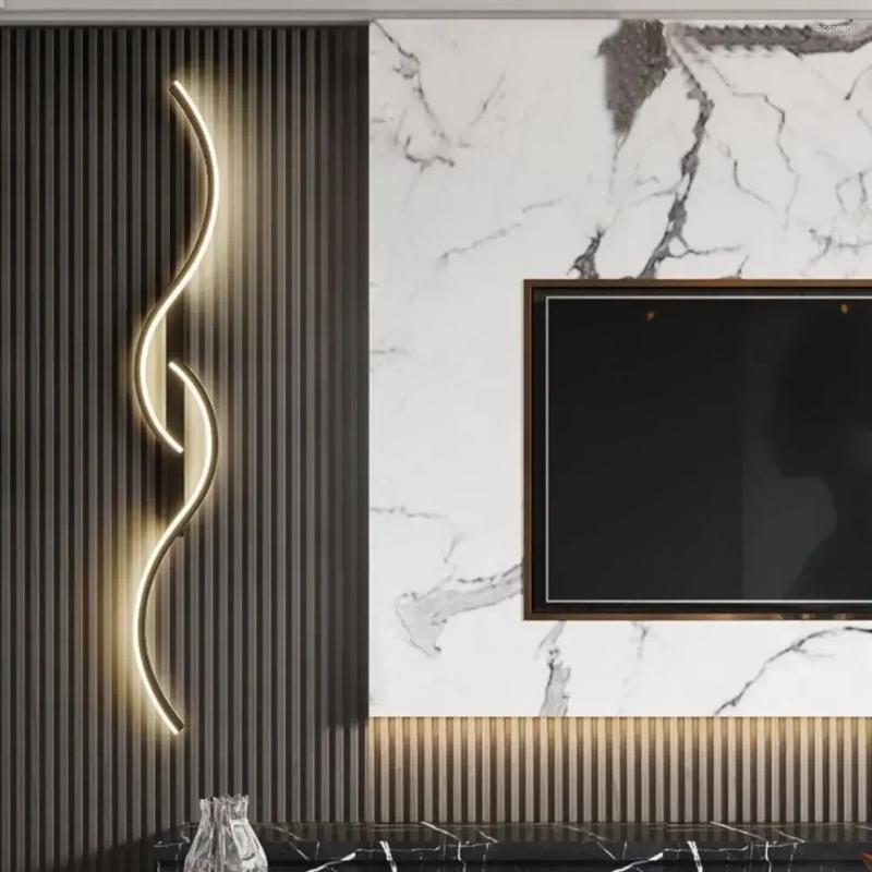Duvar lambası Oturma Odası Yatak Odası Başucu Işıkları için Modern LED Ev Dekorasyon İç Sconce Fikstür Parlak