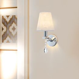Lámpara de pared LED moderna para sala de estar, dormitorio, mesita de noche, decoración de revestimiento de hierro, apliques, lámparas de pasillo
