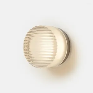 Wandlamp Modern Led Glass Licht SCONCE Ronde Ronde woonkamer Aisel Corridor Slaapkamer Badkamer Huisdecoratie Indoor verlichting