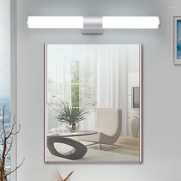 Applique moderne lampes LED salle de bain vanité miroir lumière 12 W 16 W 22 W AC85-265V acrylique Tube applique maquillage luminaires