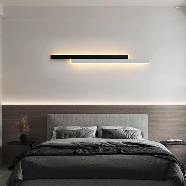 Lámpara de pared Lámparas LED modernas para sala de estar, estudio, dormitorio, escaleras, pasillo, sofá, fondo, decoración del hogar, iluminación