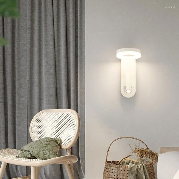 Applique murale moderne lampes LED luminaires d'intérieur décor minimaliste éclairage Spot chambre lampes de chevet lecture