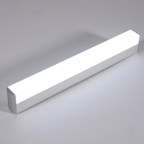 Lámpara de pared Luz de espejo LED moderna 12W 16W 22W Accesorio impermeable AC220V Iluminación de baño montada en acrílico
