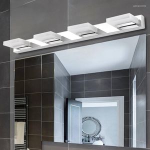 Applique murale moderne LED miroir lumière cosmétique acrylique salle de bain éclairage vanité étanche WY428