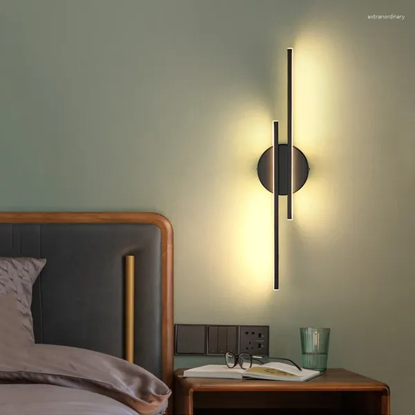 Lámpara de pared Lámpara colgante de luz LED moderna para restaurante tubular Cocina Oficina Café Lámparas decorativas de interior