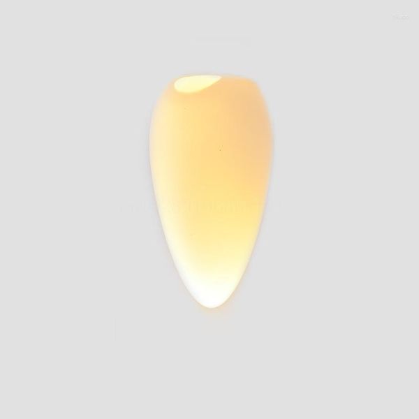 Applique murale moderne LED encastrée en gypse pour allée, lumières cachées, salon, chambre à coucher, salle à manger, escalier, décoration lumineuse