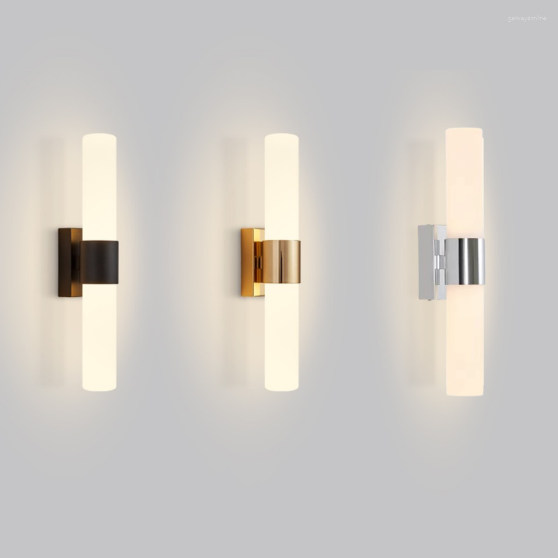 Wall Lamp Modern Led Sconce Light For Bedroom El Bathroom Aisel Corridor Fixture Acrylic Lighting Hallway Deco