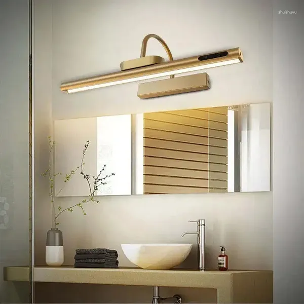 Lámpara de pared Luces LED modernas lámparas de espejo de baño Imploades de liquidación de montaje en baño impermeable Apliques