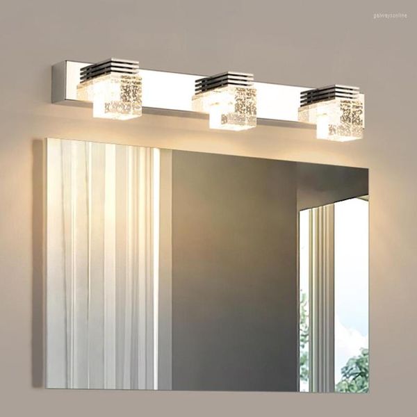 Wandlamp Moderne Luxe Kristal Badkamer LED Spiegel Verlichtingsarmaturen 3W 6W 9W 12W Bubble Column koplamp