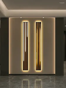 Wandlamp Moderne Luxe Licht Sfeer Schilderij Abstract Veranda Kunst Decoratieve Smalle Strip Woonkamer Hangend