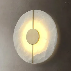 Wandlamp Modern Marmeren Led Slaapkamer Home Decor Decoratie Lampenkap Verlichtingsarmatuur Voor El Lampen