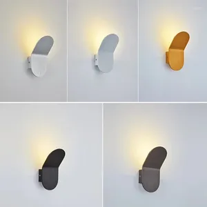 Muurlamp modern minimalistisch bedkamer