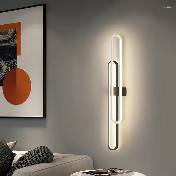 Wandlamp Modern Minimalistisch Waterdicht Acryl Led-lampen Decoratie Slaapkamer Thuis Glans Woonkamers Achtergrondlicht