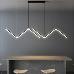 Wandlamp Moderne Nordic LED Hanglampen Goud Buisvormig Plafond Kroonluchters Keuken Restaurant Kantoor Koffie Binnen Decoratief