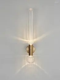 Wandlamp Moderne Scandinavische Stijl Kunstglas Woonkamer Led Retro Loft Slaapkamer Restaurant Bar Decor Blaker Verlichting