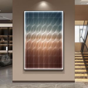 Wandlamp Modern Premium Gloeiend Interieurschilderij LED Hangend Po Voor Woonkamer Entree Slaapkamer Kast Nachtkastje Decoratie