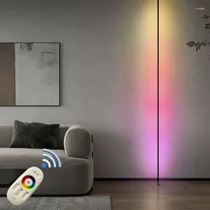 Applique murale moderne RGB CCT lumière LED Skyline lumières linéaires pour chevet salon chambre décor applique intérieure colorée
