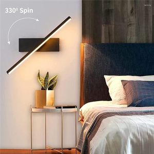 Wandlamp Modern roterende leds slaapkamer bedkamer bed indoor verlichting roteerbaar licht huis decor badkamer dressoir spiegel koplamp