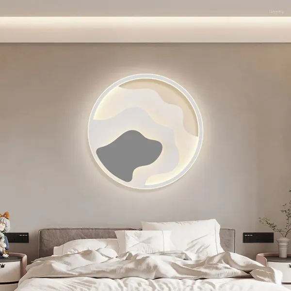 Lampe murale moderne applique simple light lightom lits de chambre océan conception de conception du salon LED Sofa TV