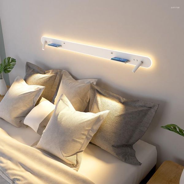 Applique murale Style moderne cuisine décor Nicho De Parede Led interrupteur bougies salle De bain lumière rétro étanche éclairage pour